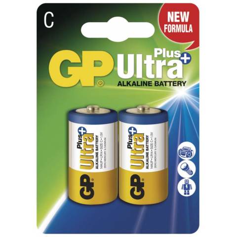 GP Batteries B1731 Alkalická baterie GP Ultra Plus LR14 (C), blistr