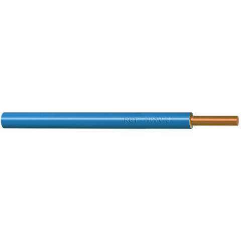 H07V-U 1,5mm (CY) sv.modrý kabel