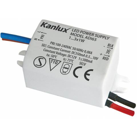 Kanlux 01440 ADI 350 1-3W Elektronický transformátor na napájanie LED svietidiel