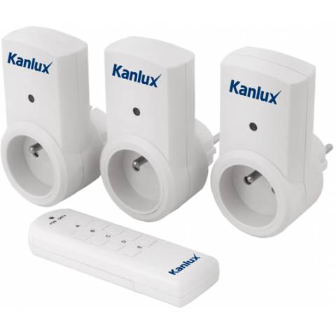 Kanlux 07980 APO  TM-3 Zásuvky na dálkové ovládání