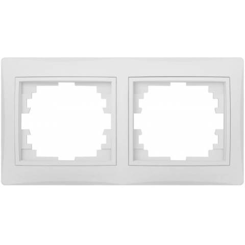 Kanlux 24763 DOMO Dvojnásobný horizontální rámeček - bílá