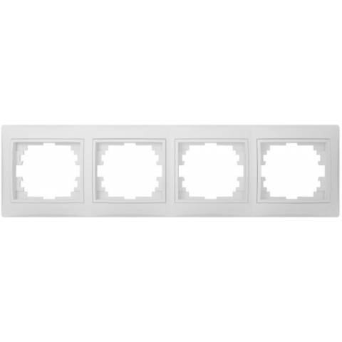 Kanlux 24765 DOMO Čtyřnásobný horizontální rámeček - bílá