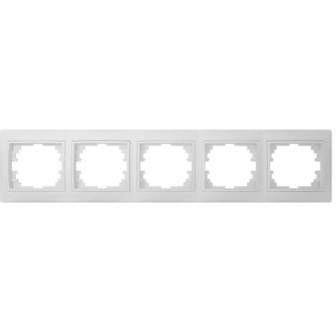 Kanlux 24766 DOMO Pětinásobný horizontální rámeček - bílá