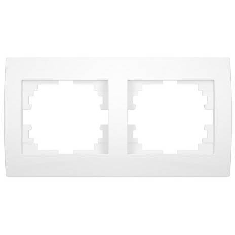 Kanlux 25118 LOGI Dvojnásobný horizontální rámeček - bílá