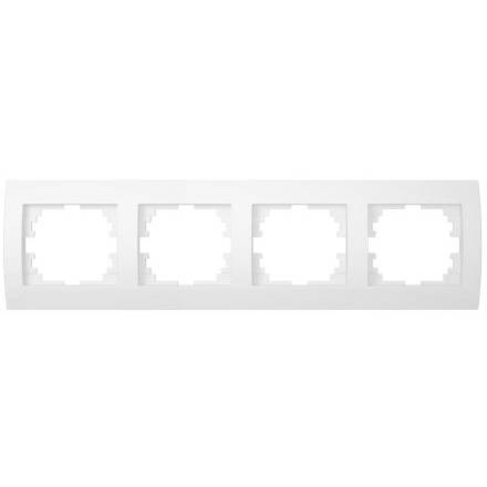 Kanlux 25120 LOGI Čtyřnásobný horizontální rámeček - bílá