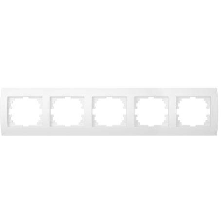 Kanlux 25121 LOGI Pětinásobný horizontální rámeček - bílá