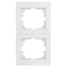 Kanlux 25122 LOGI Dvojnásobný vertikální rámeček - bílá