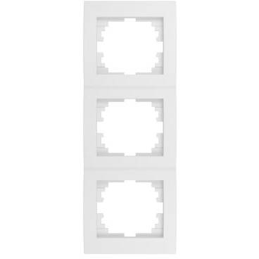 Kanlux 25123 LOGI Trojnásobný vertikální rámeček - bílá