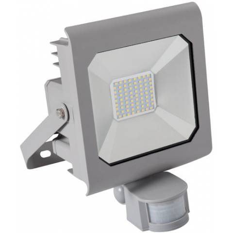 Kanlux 25582 ANTRA LED50W-NW-SE GR   Reflektor LED SMD s čidlem  