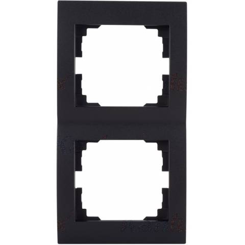 Kanlux 33576 LOGI   Dvojnásobný vertikální rámeček - černá matná