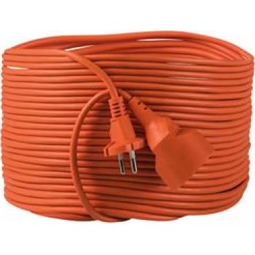 Prodlužovací gumový kabel 3x1.5mm oranžový max do 16A