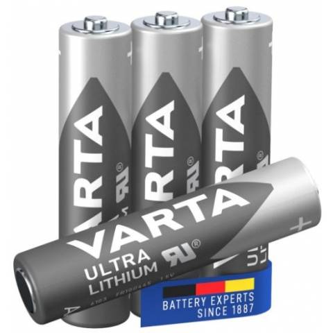 Lithiová baterie Varta 6103 AAA balení 4ks
