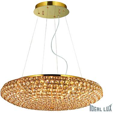 Massive 088020 Závěsné svítidlo ideal lux king sp12 oro  zlaté 65cm