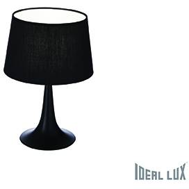 110554 Stolná lampa ideal lux london tl1 small nero black