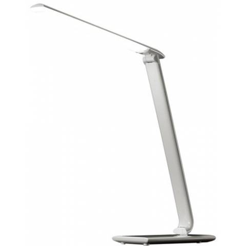 Massive WO37-W LED stolní lampička stmívatelná, 12W, volba teploty světla, bílý lesk