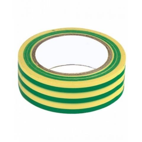 NAPRO 15x10m zelenožlutá elektroinstalační páska