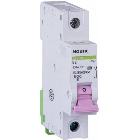 Circuit breaker 10kA Ex9BH 1P B4 Noark