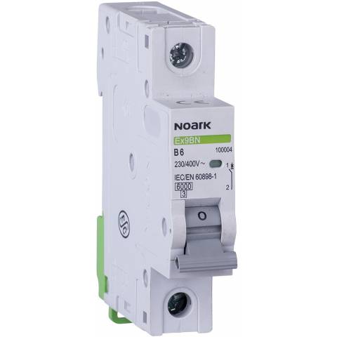 Circuit breaker 6kA Ex9BN 1P C1 Noark