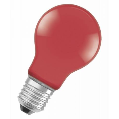 Osram 4058075433946 LED-Lampe E27 2,5 W STAR DÉCOR CLASSIC, rot