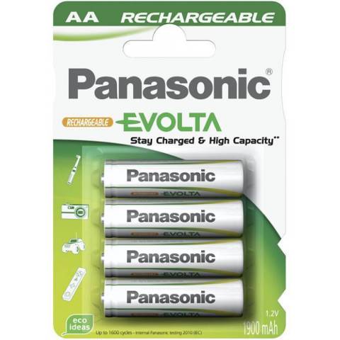 Panasonic Evolta HR6 AA 1,2V Ni-MH 1900mAh aku baterie blistr