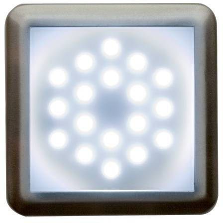Panlux D2/NBS DEKORA 2 dekorativní LED svítidlo, nerez - studená bílá