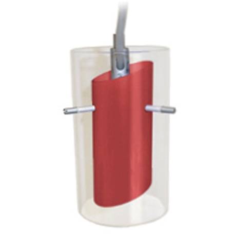 Panlux L1ZN-5/R TUBO nastavitelné lištové svítidlo, červená