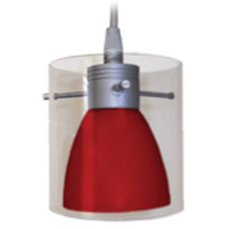 Panlux L1ZP-1/R FARAO lištové svítidlo, červená