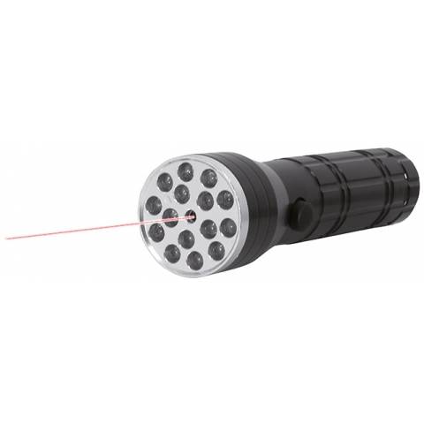 Panlux RSL-15L/C LASER LED svítilna a laser ukazovátko, černá