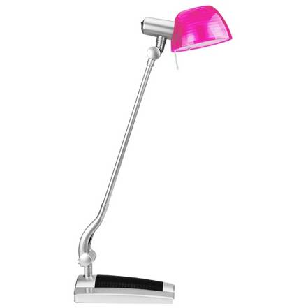 Panlux STG1/PC GINEVRA UNO stolní lampička, růžovo-černá