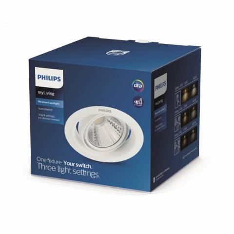 Philips 8718696173824 Pomeron LED 7W 450lm 4000K stmievateľná, biela