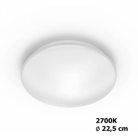Philips 8718699681036 Moire LED stropné svietidlo 6W 600lm 2700K, biela
