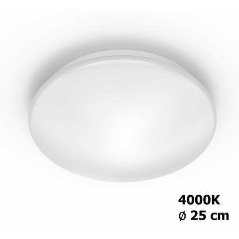 Philips 8718699681111 Stropné svietidlo LED Moire 10W 1100lm 4000K, biele