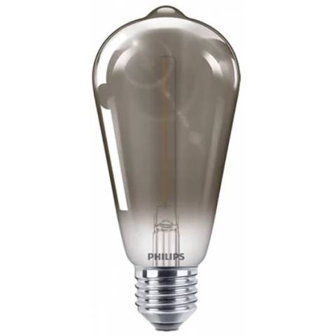 Dekoratívna retro LED žiarovka E27 s dymovým viditeľným vláknom