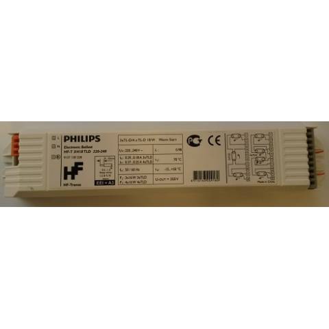 Philips EP HF-T 3 / 4x18W elektronika pro zářivku TL-D 18W