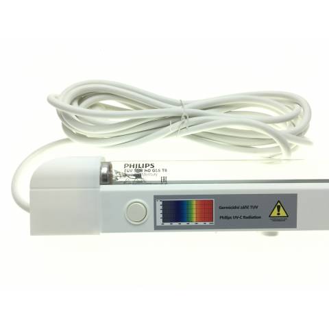 Germicidal UV-C lamp 18W Philips with flexo cord 5m