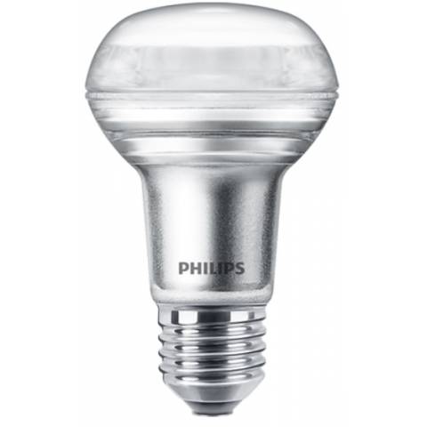 LED E27 R63 náhrada 60W žárovky spotřeba 4,5W barva 2700°K nestmívatelné