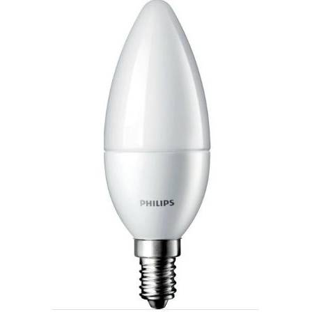 LED žárovka CorePro tvar svíčka svítí jako 25W halogenová žárovka nestmívatelná E14 827 B35 FR