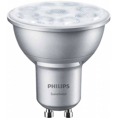 led žárovka GU10 stmívatelná Philips 4,5W bodová 2700°K tricolor EAN 8718696598580