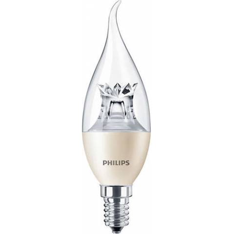 Philips LEDcandle DT 4-25W E14 827 BA38 LED žárovka