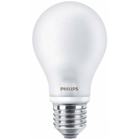 Matná LED žárovka E27 60W studená bílá barva