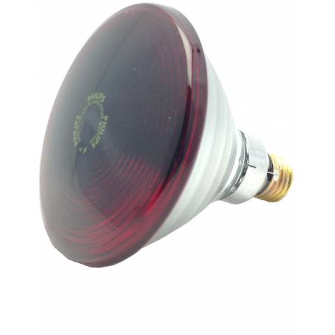 Výhřevná žárovka PAR38 IR 100W E27 230V Red infračervená žárovka Philips