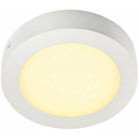 BIG WHITE 162913 SENSER white circular ceiling-mounted luminaire