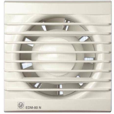 Soler & Palau SP110100000 Axiální koupelnový ventilátor EDM-80N