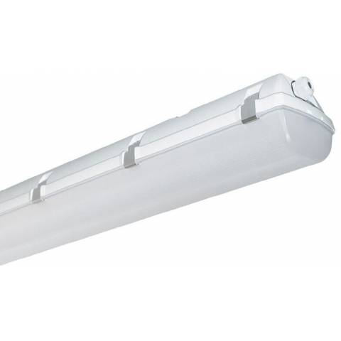 Trevos 79840 FUTURA MAX 2.4ft PCc Al 6400/840 LED, 2x3200lm, stainless steel clip, IP66 industrial luminaire