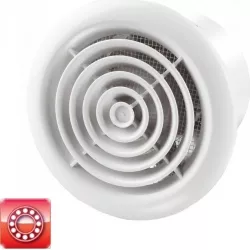 Vents 125 PFL kulatý ventilátor s kuličkovými ložisky
