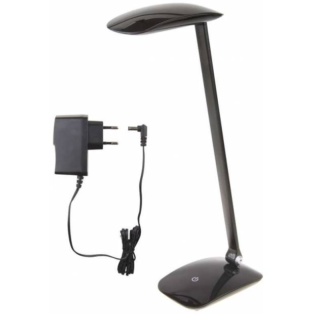 Emos Z7573 LED stolní lampička MA66 černá s USB