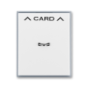 ABB 3559E-A00700 04 Kryt spínača karty prvkov biely/ľadovo sivý
