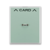 ABB 3559E-A00700 22 Kryt kartového spínača, agáve/ľad. Biely