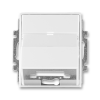 ABB 5014E-A00100 03 Kryt zásuvky komunikační bílá/bílá
