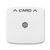 ABB 3559A-A00700 B Kryt kartového spínača, s priehľadným okienkom biely